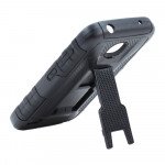 Wholesale Huawei Union Y538 Armor Holster Combo Belt Clip Case (Black)